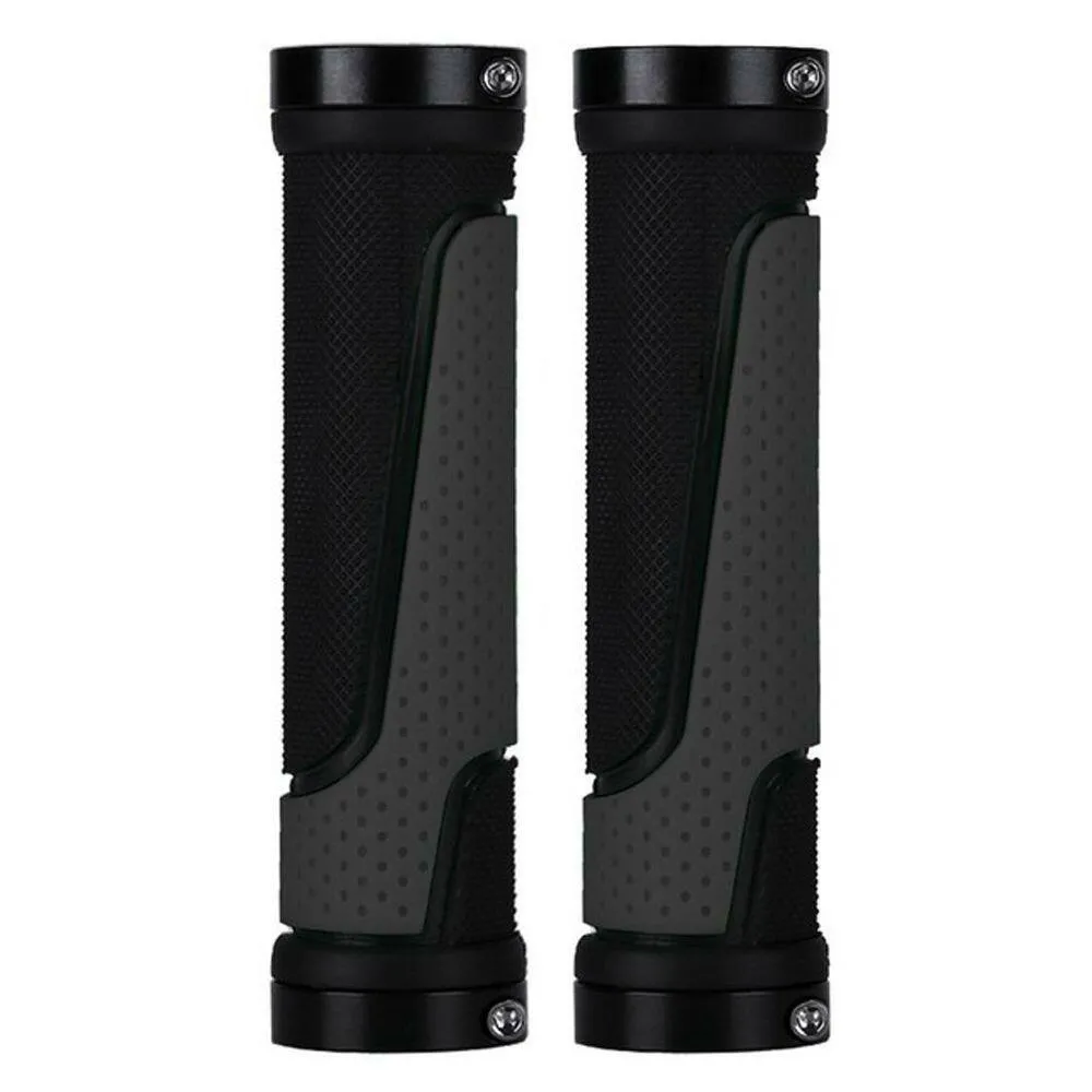 1 Pair Mtb Grips Bicycle Handlebar Grip Mountain Folding Lock-On Non-slip Rubber Handlebar Bike Spare Parts Bicycle Accessories