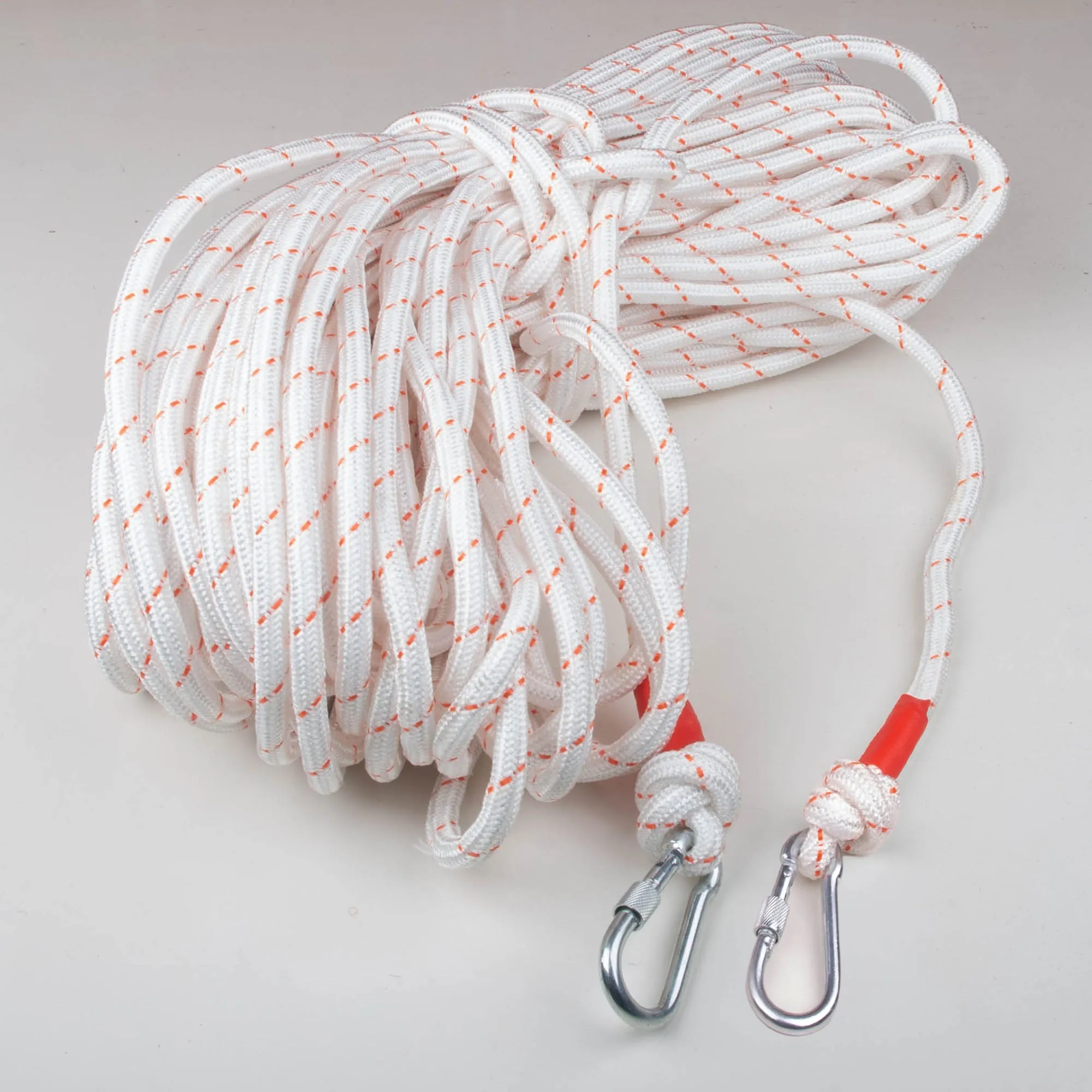 12mm 50m Nylon Safety Climbing Rope with Steel Core