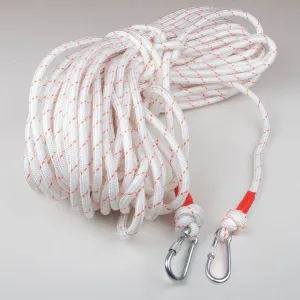 12mm 50m Nylon Safety Climbing Rope with Steel Core