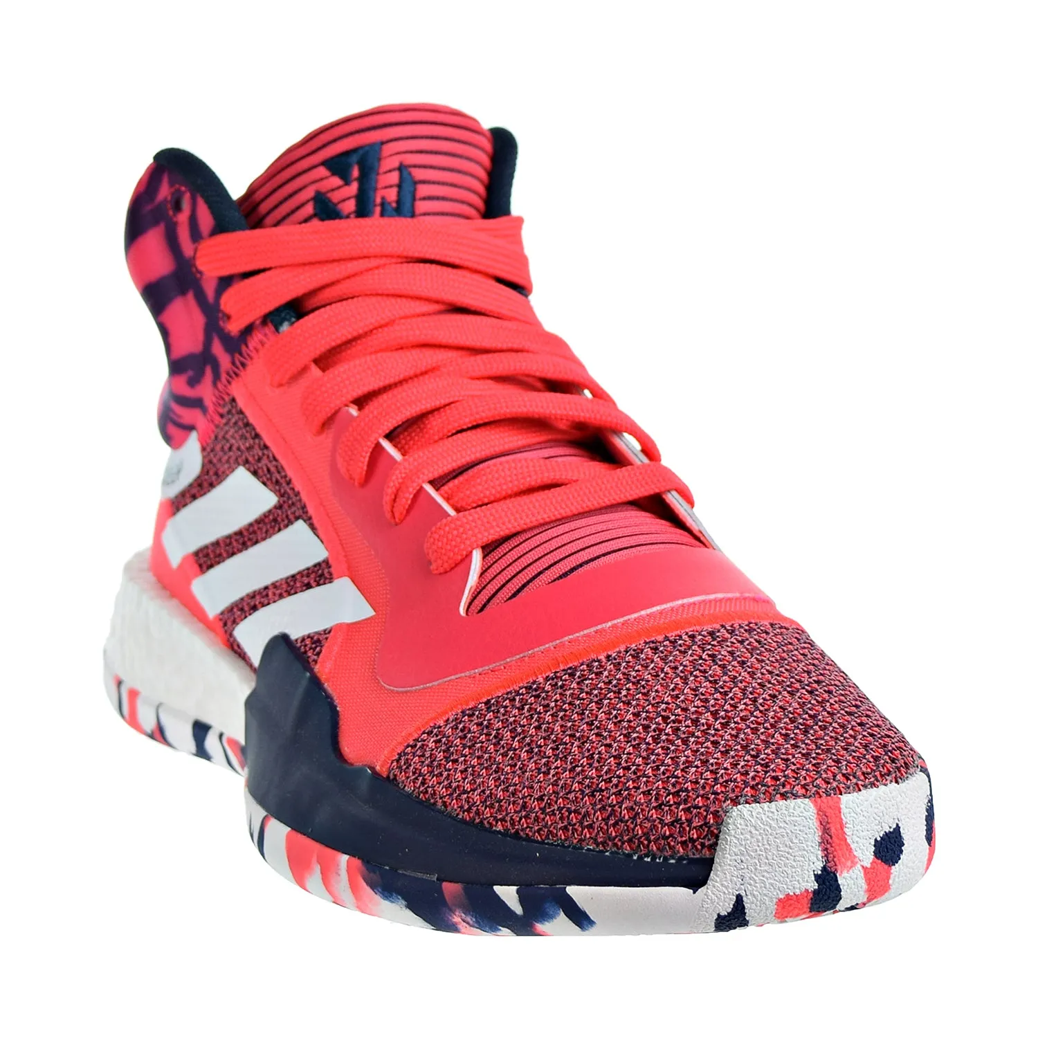 Adidas Marquee Boost Men's Basketball Shoes Shock Red/White/Collegiate Navy