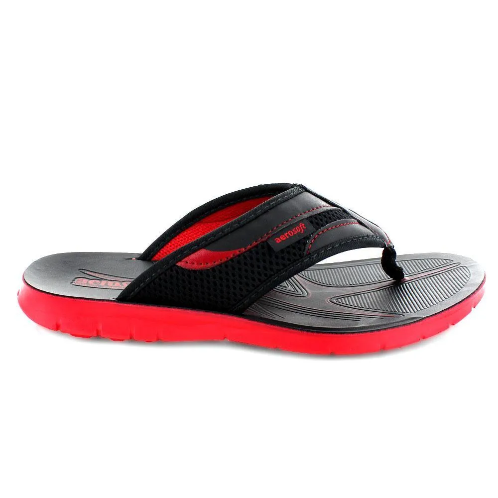 Aerosoft - Hospet P2902 Premium Comfort Toe Post Casual Summer Flip Flops For Men