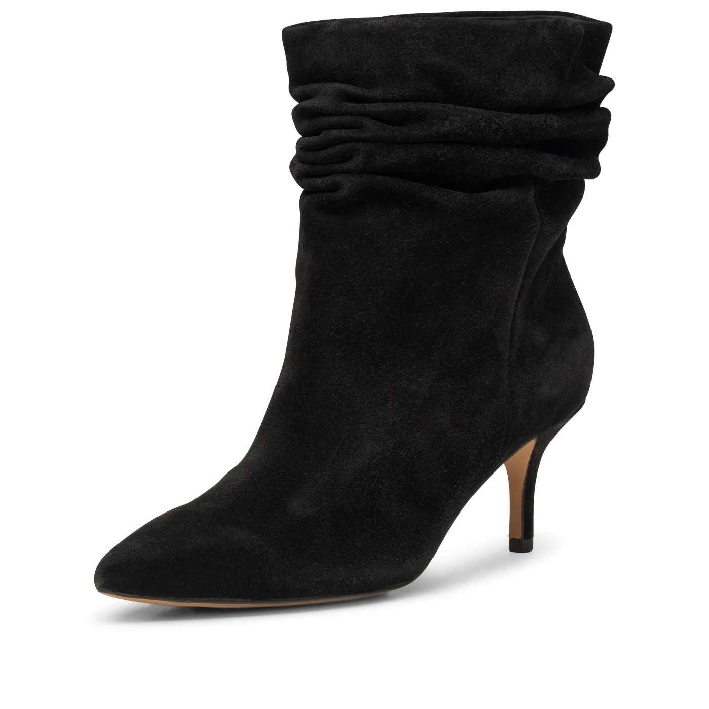 Agnete boot suede - BLACK