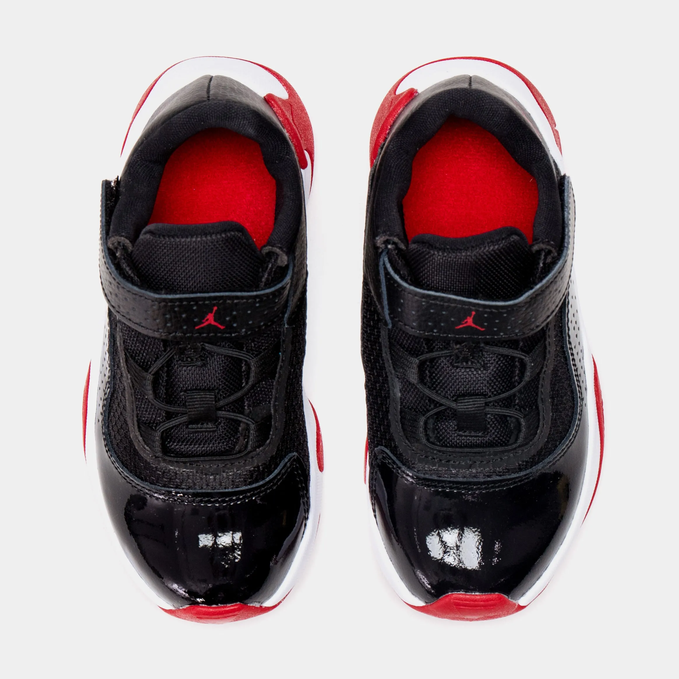 Air Jordan 11 CMFT Low Preschool Basketball Shoes (Red/Black)