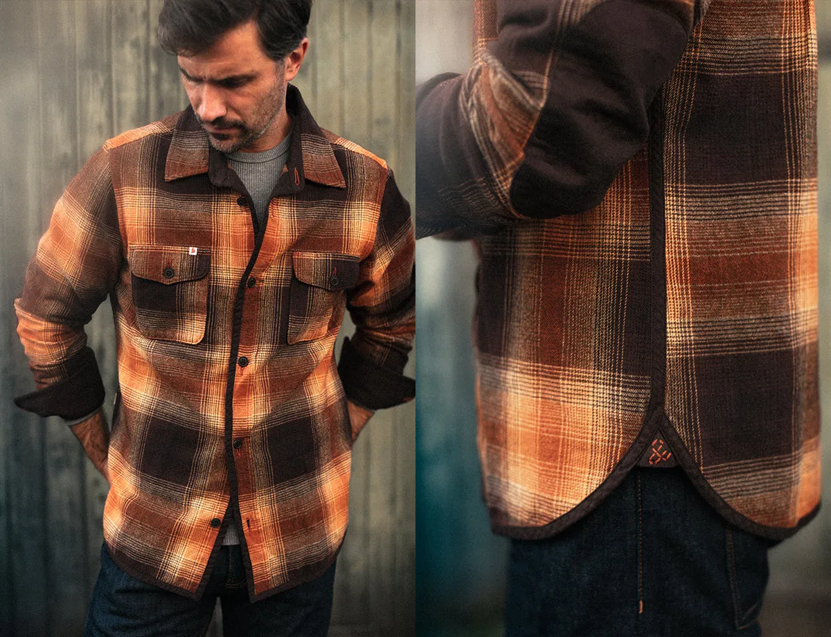 &SONS Emberton Shirt Brown Check