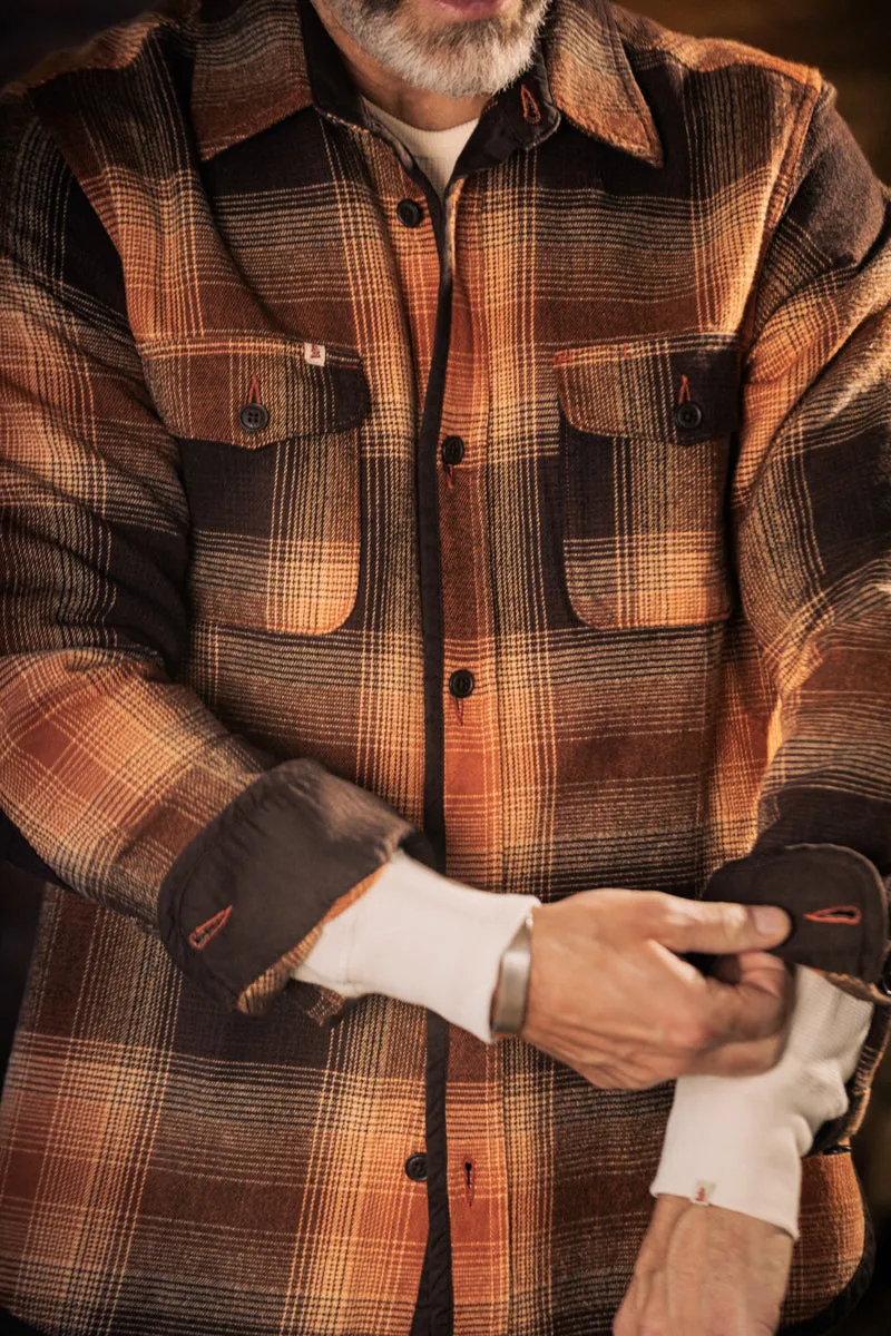 &SONS Emberton Shirt Brown Check