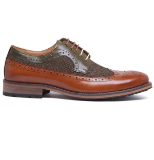 Barrett Lace Up Two Tone Shoe