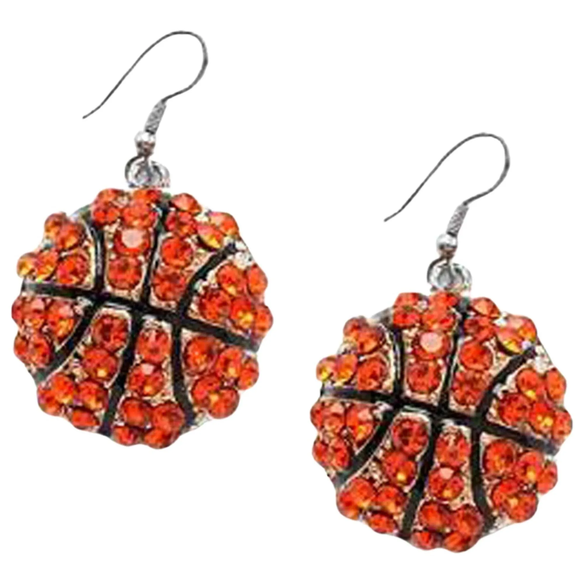 Basketball Dangle Earrings