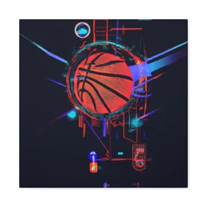 Basketball Illusions Canvas Print