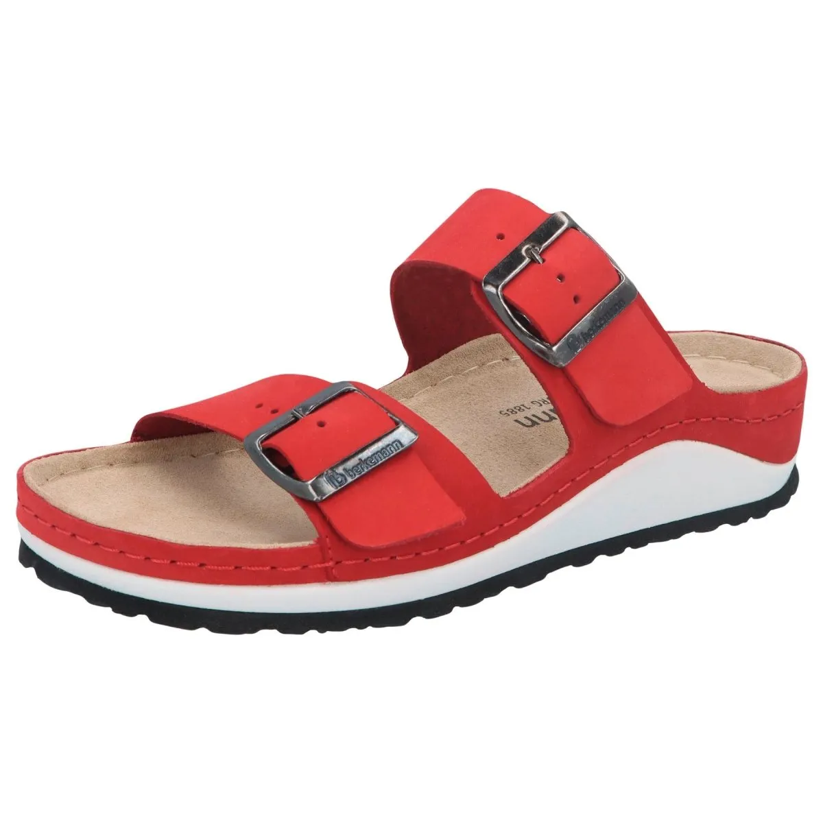 Berkemann Belina Women's Sandal In Red Nubuck