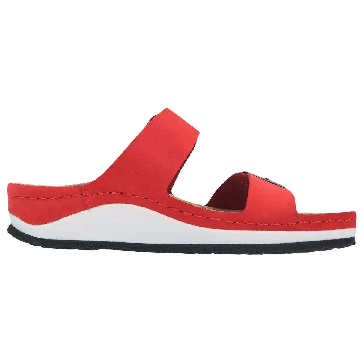 Berkemann Belina Women's Sandal In Red Nubuck