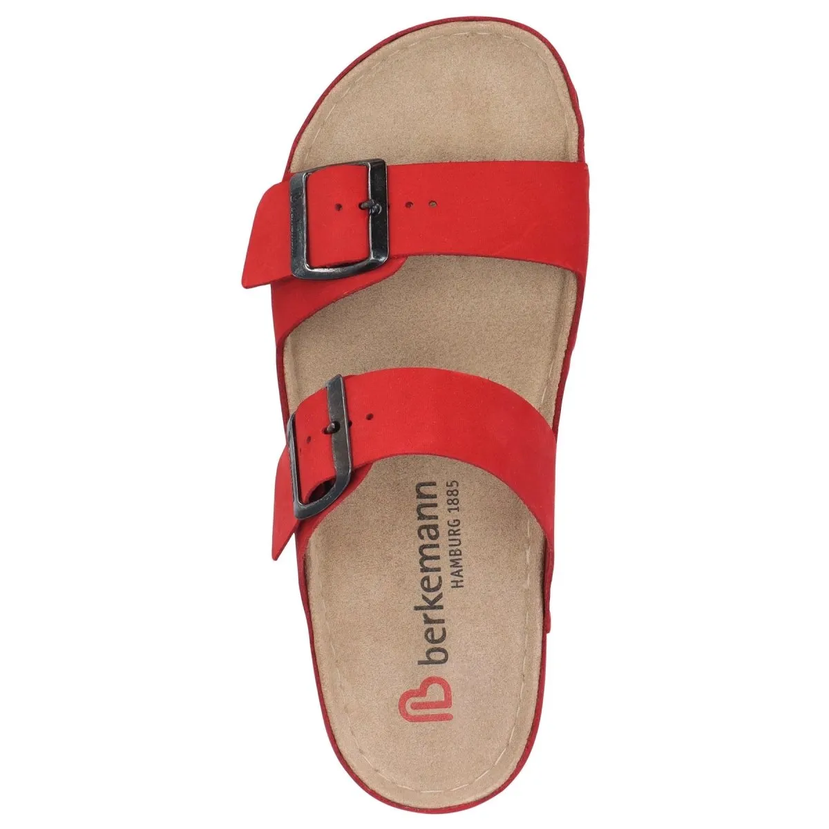 Berkemann Belina Women's Sandal In Red Nubuck