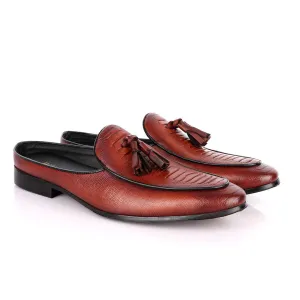 Billionaire Sole House Brown Tassel Mole Leather Shoe