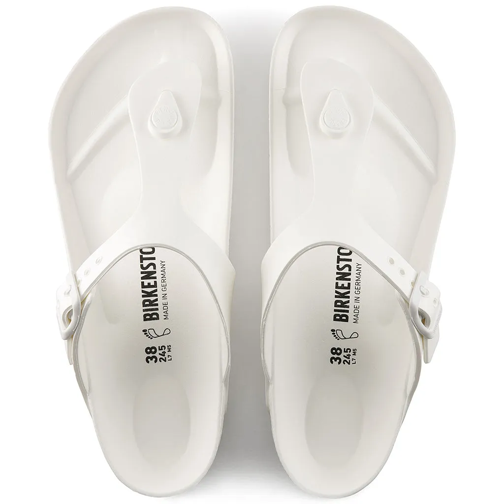 Birkenstock Womens Gizeh EVA Sandals -White