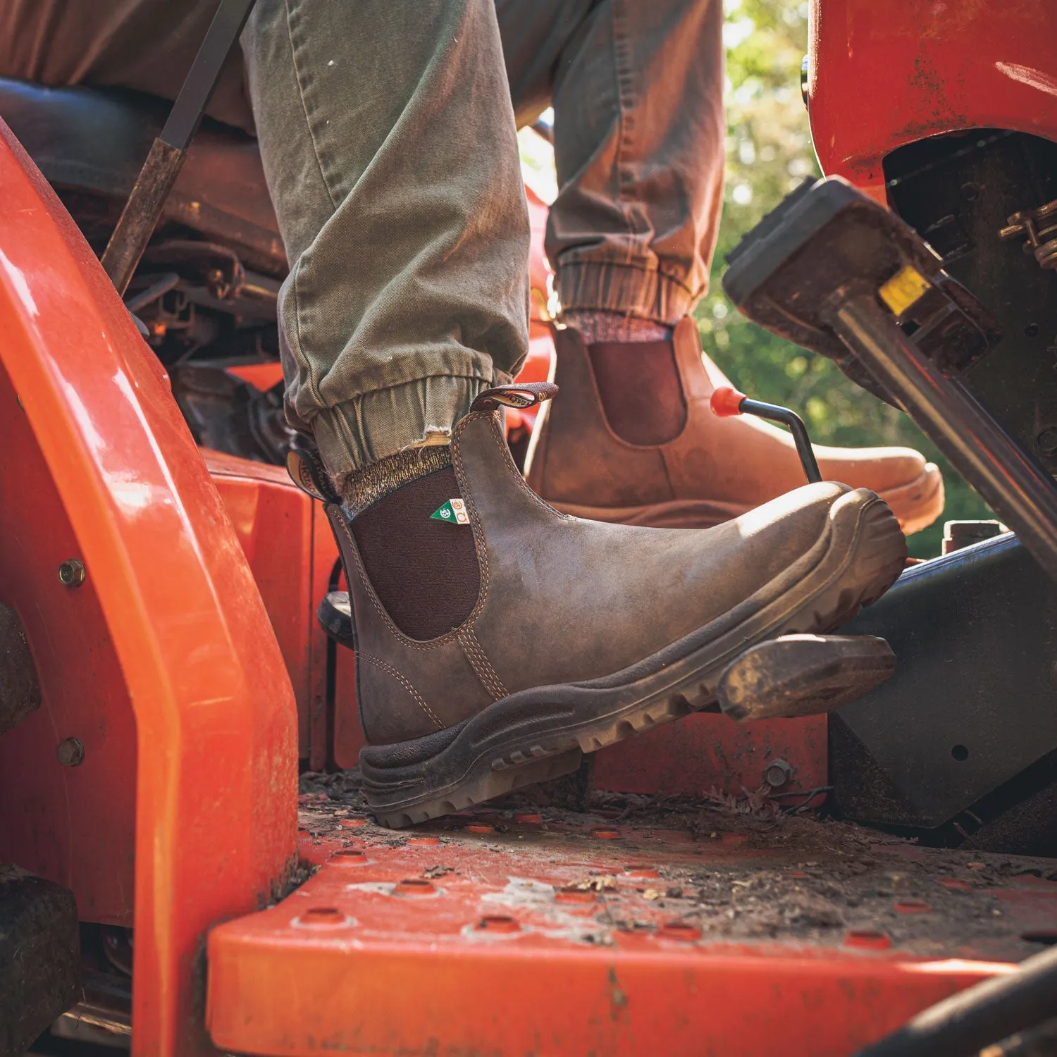 Blundstone 180 - Work & Safety Boot Waxy Rustic Brown