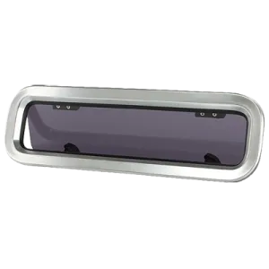 Boat rectangular opening portlight