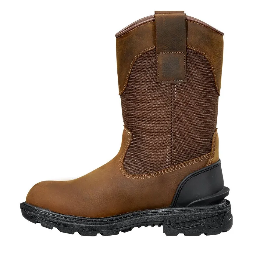 Carhartt Women's Ironwood 11" Alloy Toe WP Wellington Boot -Brown- FT1502-W