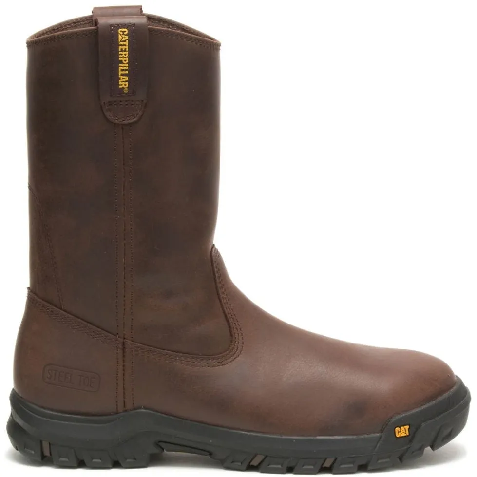 CAT Men's Drawbar Steel Toe Work Boot - Summer Brown - P91155