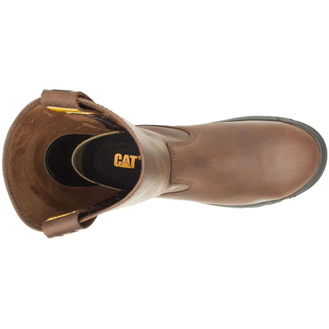 CAT Men's Drawbar Steel Toe Work Boot - Summer Brown - P91155