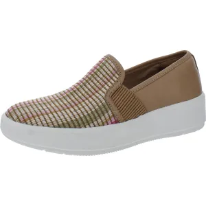 Clarks Womens Layton Petal Leather Slip-On Boat Shoes