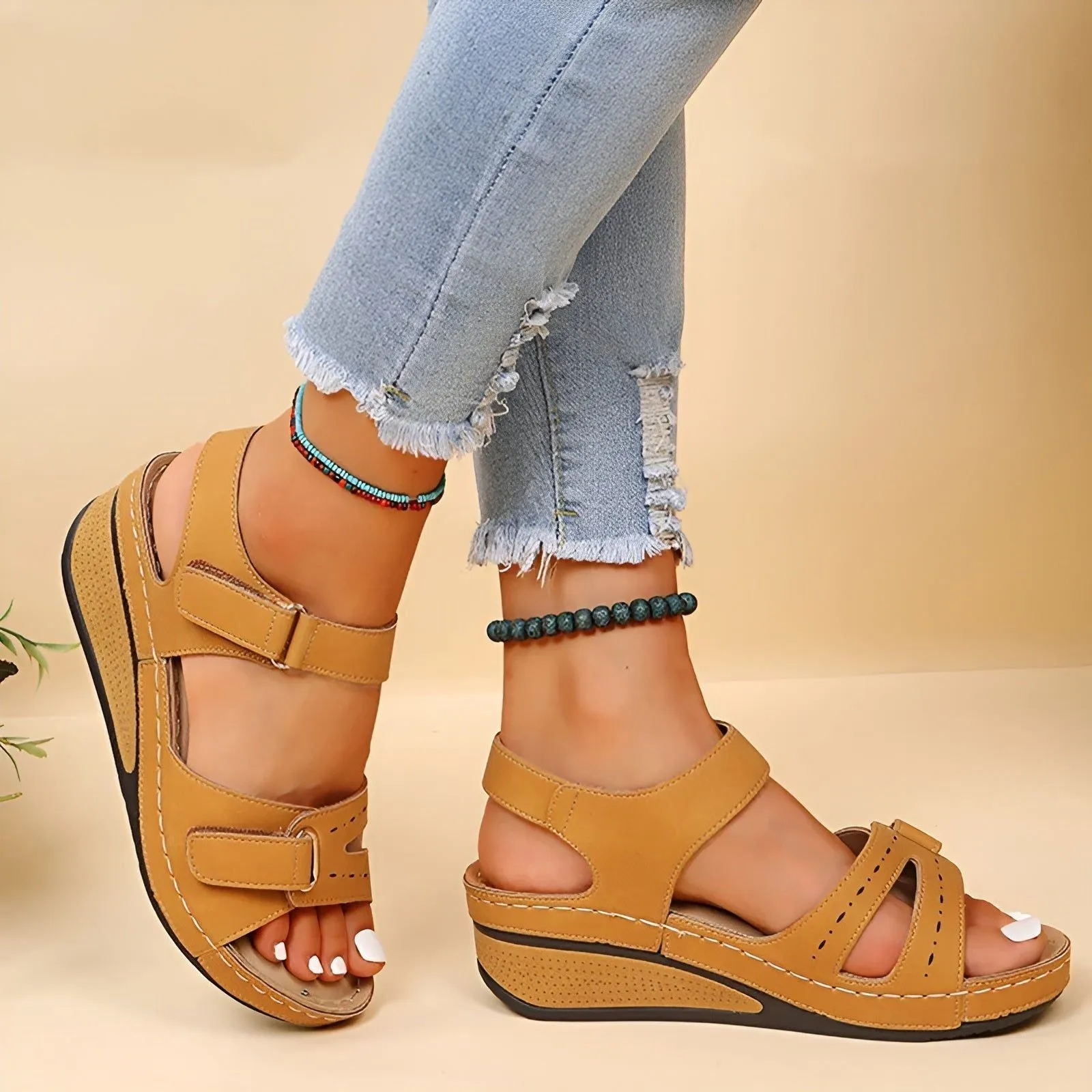 Cora Sandals - Elegante und Bequeme Orthopädische Sommersandalen