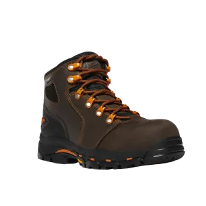 Danner Ladies Vicious Brown & Orange NMT Lace Up Waterproof Boots 13884