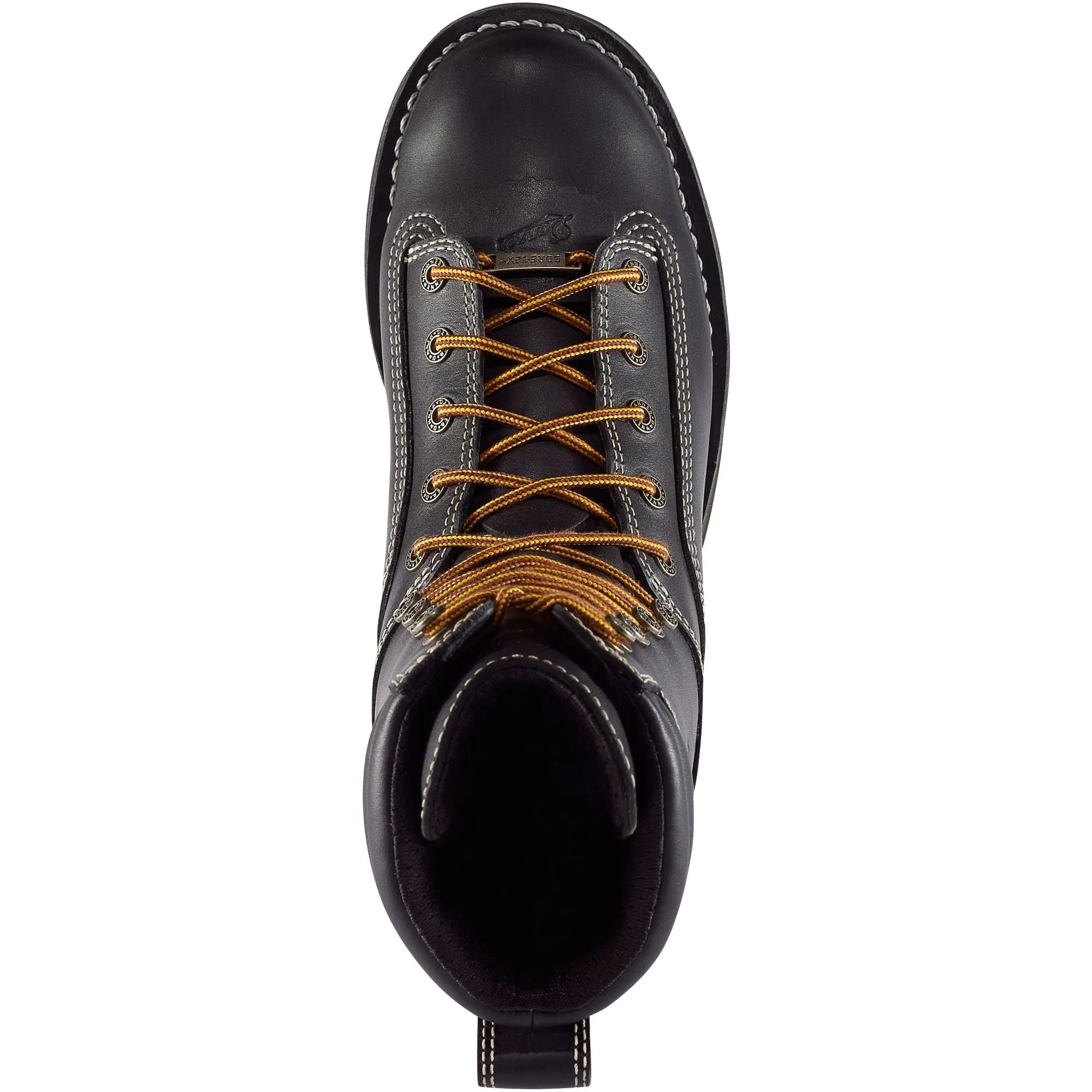 Danner Men's Quarry USA Made 8" Alloy Toe WP Work Boot - Black - 17311