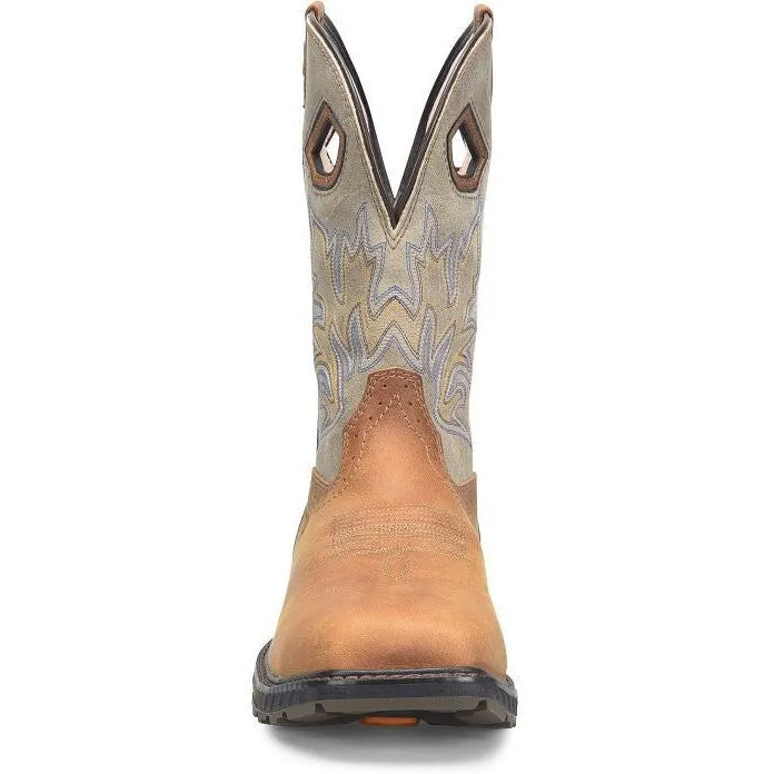 Double H Men's Oatman 11" CT Waterproof Western Work Boot -Brown- DH5430