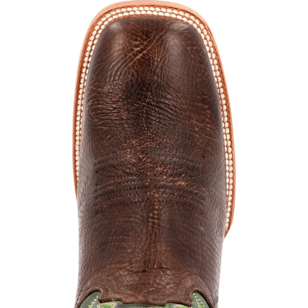 Durango Arena Pro Men's 13" Western Boots Ddb0412 In Hickory and Shamrock Green