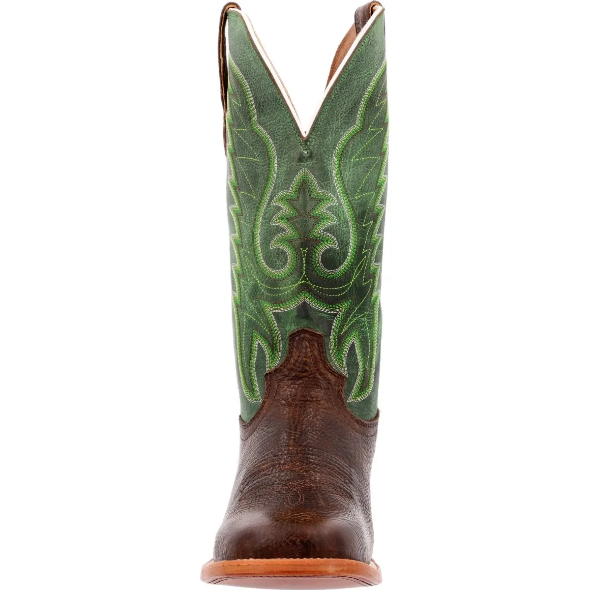 Durango Arena Pro Men's 13" Western Boots Ddb0412 In Hickory and Shamrock Green