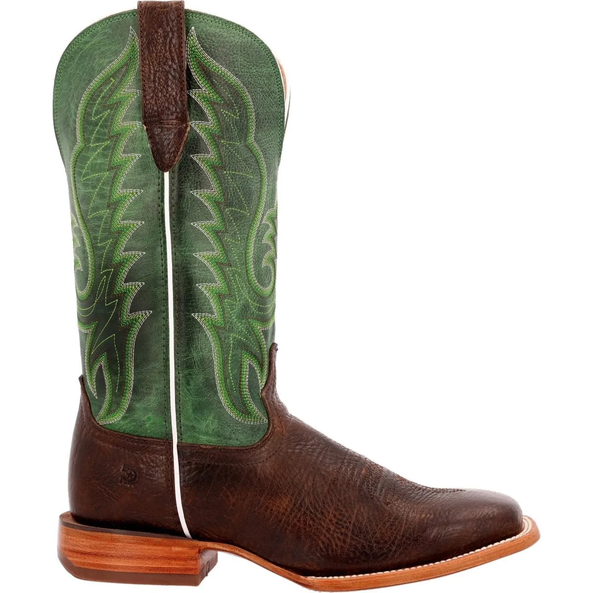 Durango Arena Pro Men's 13" Western Boots Ddb0412 In Hickory and Shamrock Green