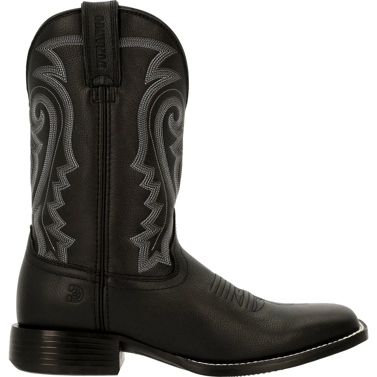 Durango Westward Men's 11” Western Pull-on Work Boots Ddb0340 In Black Onyx