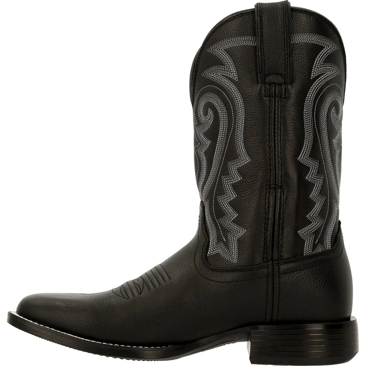 Durango Westward Men's 11” Western Pull-on Work Boots Ddb0340 In Black Onyx