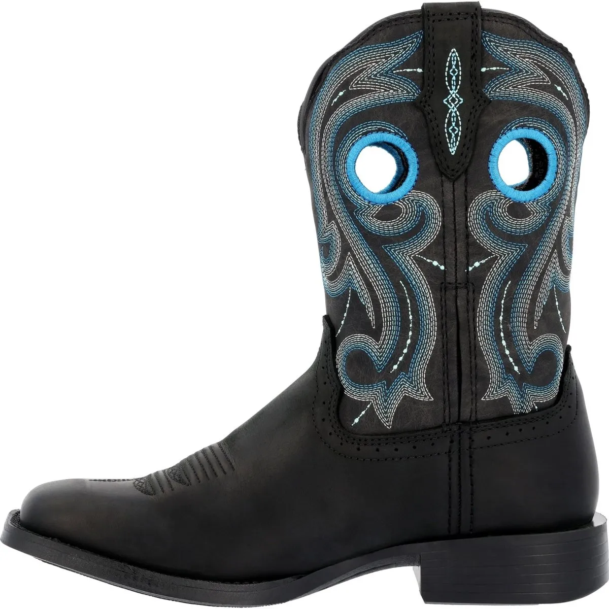 Durango Westward Women's 10” Western Pull-on Work Boots Drd0447 In Midnight Sky