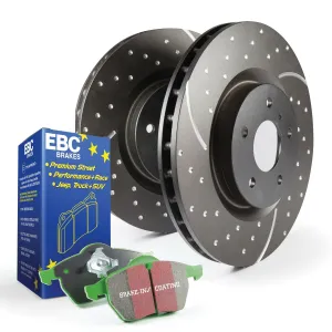 EBC Brakes S10KR1208 S10 Kits Greenstuff 2000 and GD Rotors