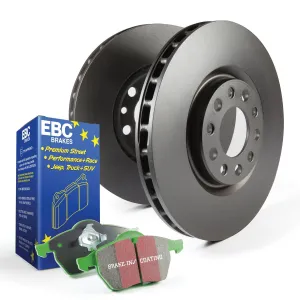 EBC Brakes S11KR1255 S11 Kits Greenstuff 2000 and RK Rotors