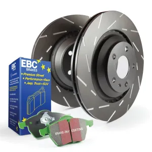 EBC Brakes S2KR2097 S2 Kits Greenstuff 2000 and USR Rotors