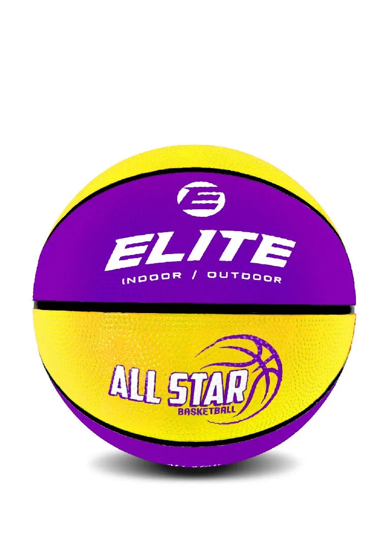 Elite All-Star Mini Rubber Basketball Size 3