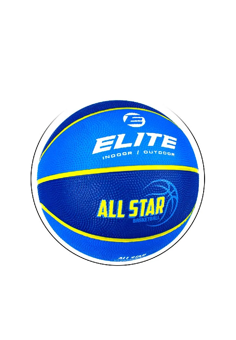 Elite All-Star Mini Rubber Basketball Size 3