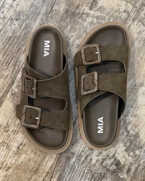 Gen Olive Sandals