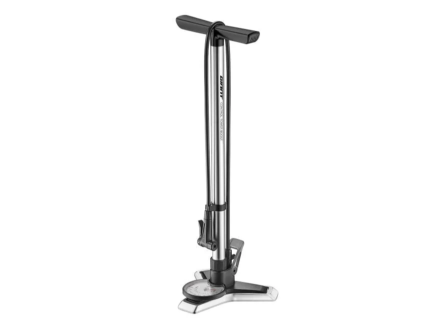 Giant Control Tower Boost Floor Bike Pump | Black/Silver