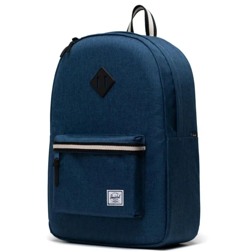 HERSCHEL BACKPACK HERITAGE ENSIGN BLUE CROSSHATCH