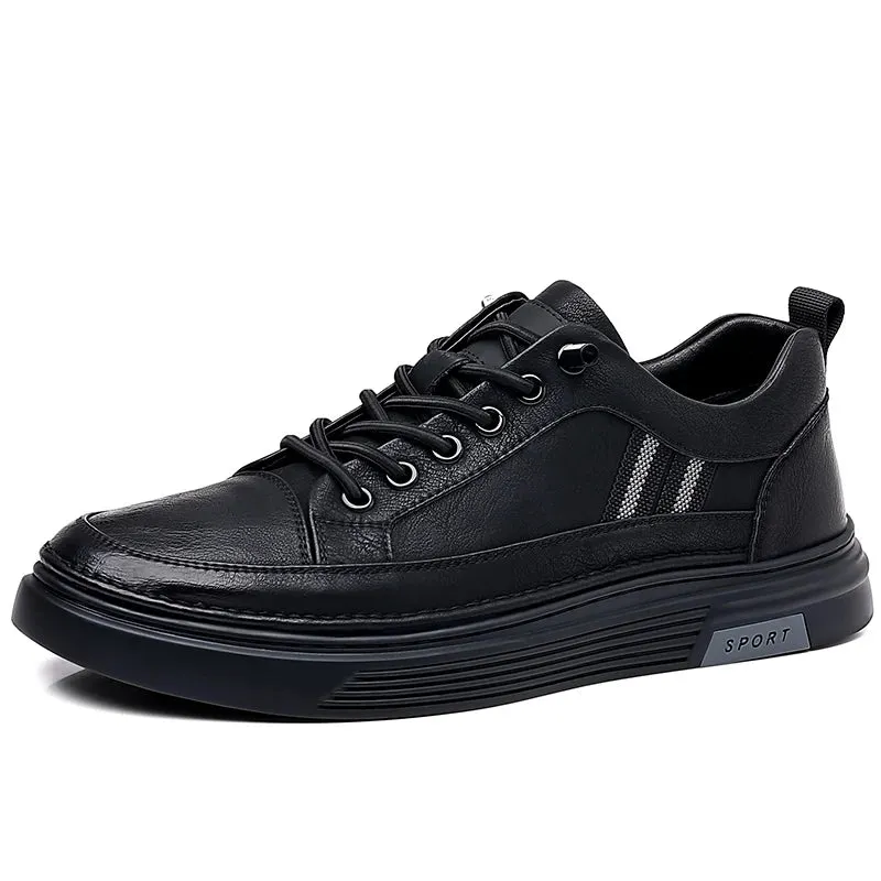 Hnzxzm Designer's New Men's Genuine Leather Casual Shoes Wear Resistant Oxford Shoes Fashion Men's Mountaineering Shoes