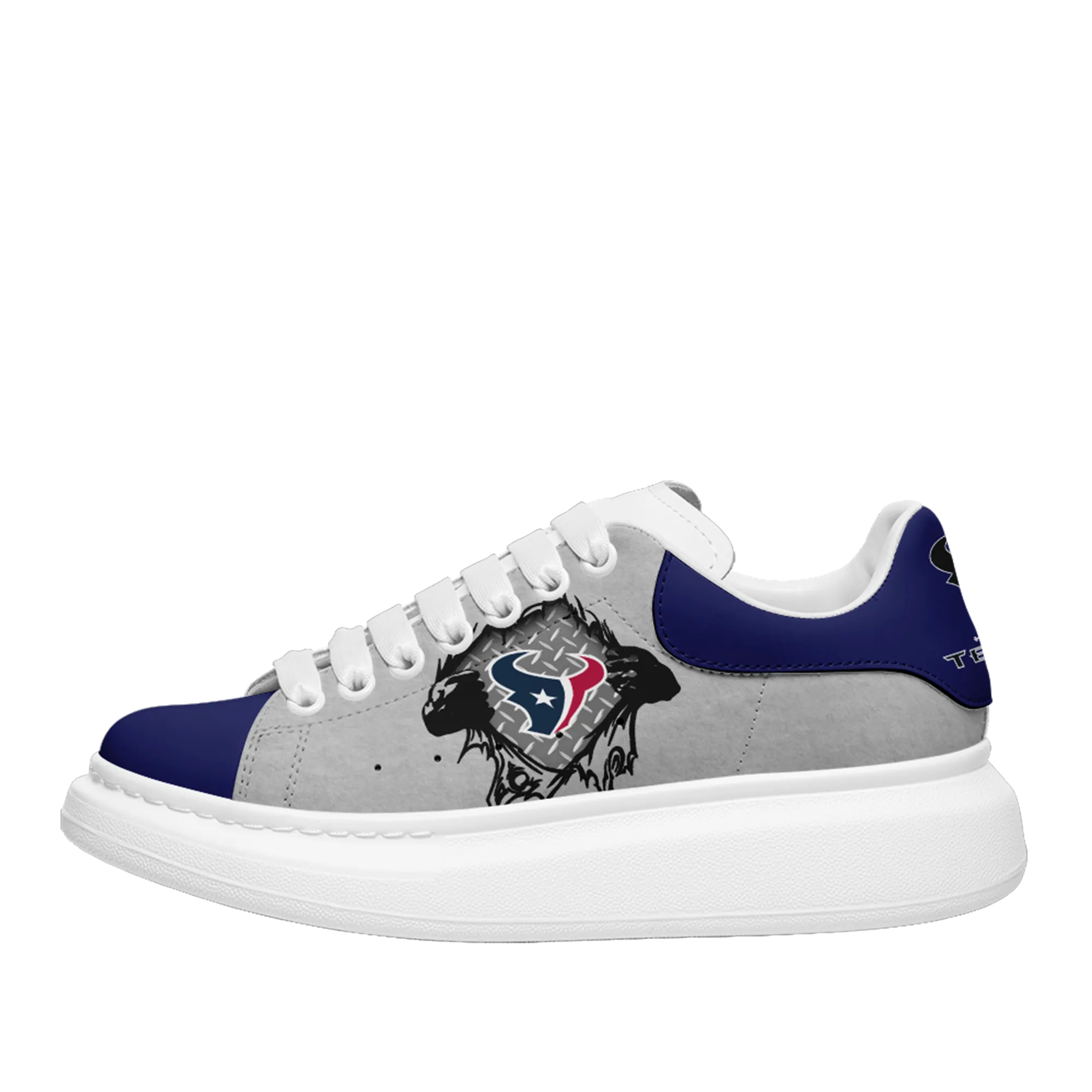 Houston Texans- McQueen Shoes Unisex Fashionable Casual Shoes for Walking Comfortable and Breathable