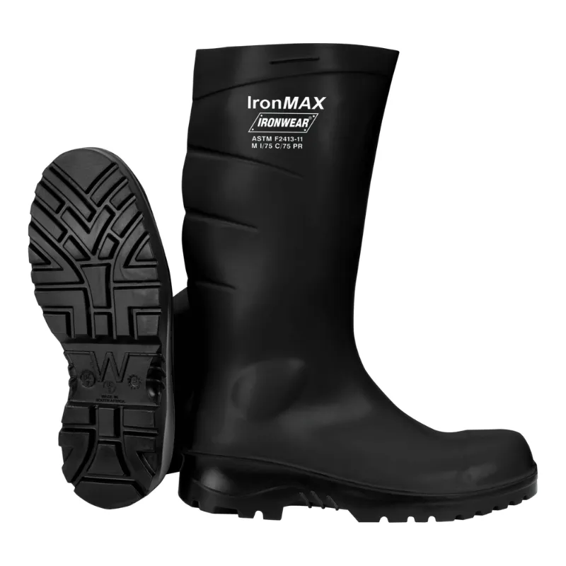 Ironwear 15" High PU Work Boot & Ergonomic Insole