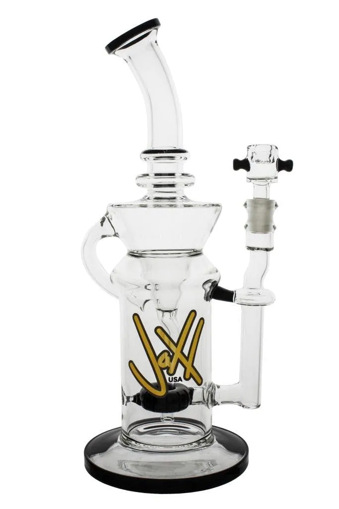 Jaxx USA Glass - The Baron Recycler - 32cm Dab Rig