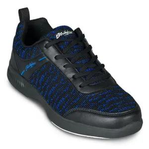 KR Strikeforce Mens Flyer Mesh Black Royal Bowling Shoes