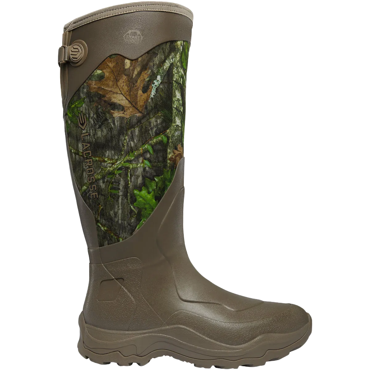 Lacrosse Footwear Men's Alpha Agility 17" NWTF Mossy Oak Snake Boots 302422