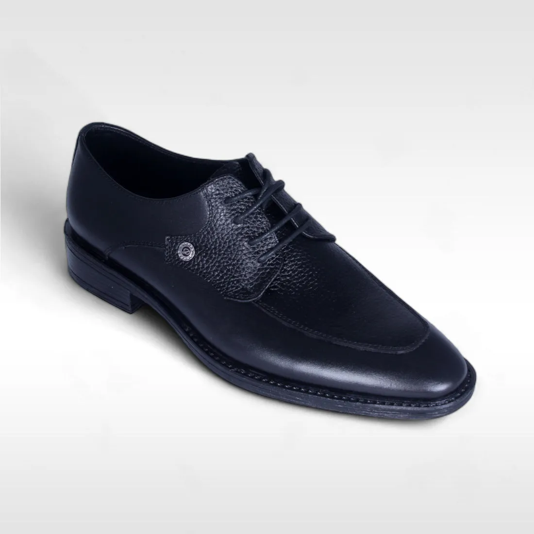 Men  shoes / 100 % genuine leather/ black -8762