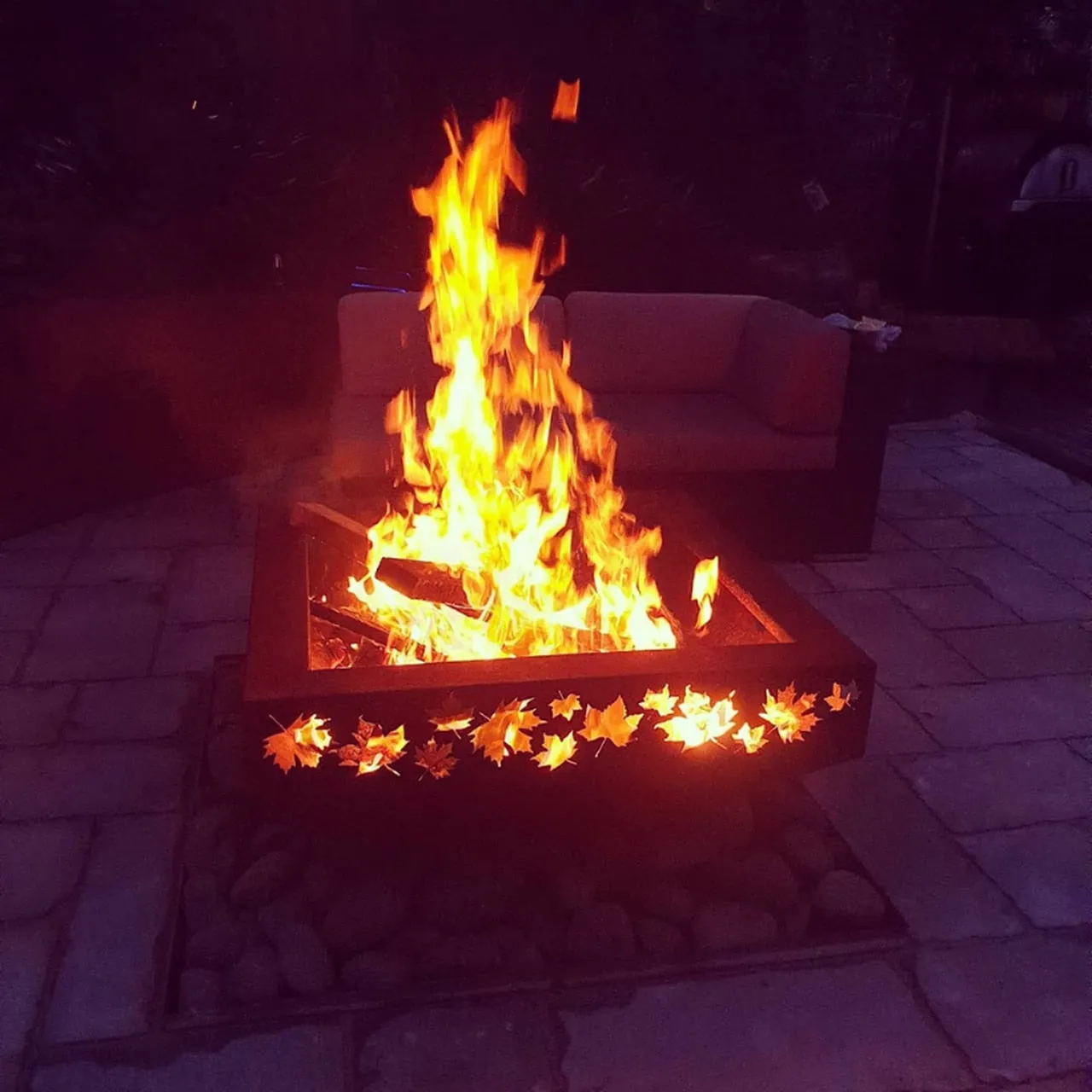 Monarch Large Prism Fire Pit