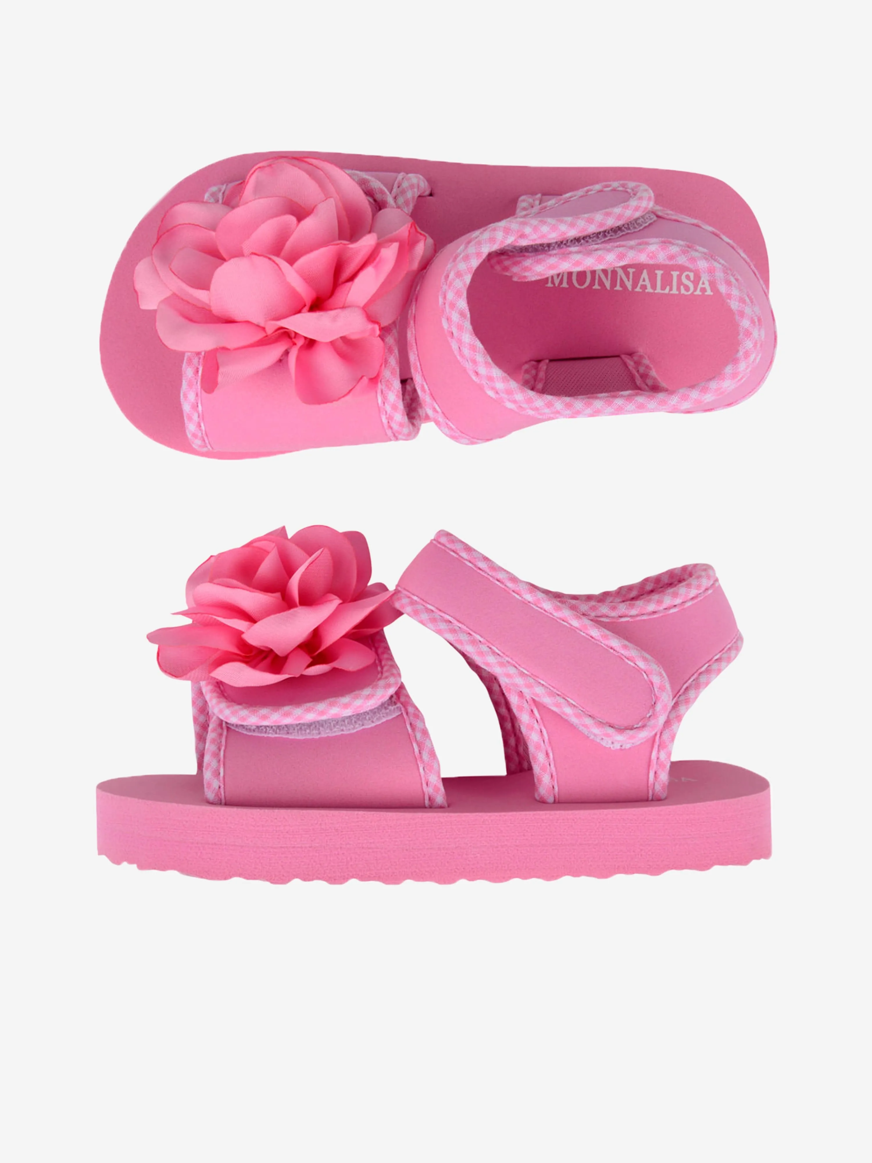 Monnalisa Girls Flower Sandals